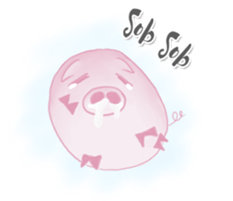 Pig dog crow hen sticker #13371918