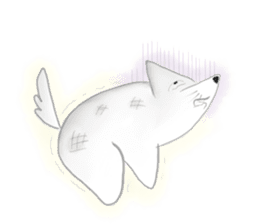 Pig dog crow hen sticker #13371923