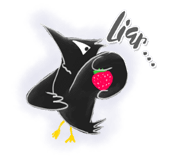 Pig dog crow hen sticker #13371933