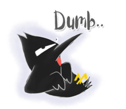 Pig dog crow hen sticker #13371935