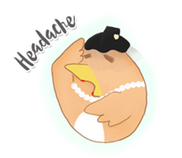 Pig dog crow hen sticker #13371948