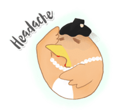 Pig dog crow hen sticker #13371948