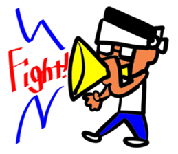 Beard and glasses (your face series) sticker #13372237