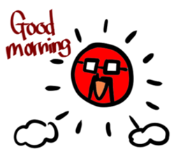 Beard and glasses (your face series) sticker #13372240