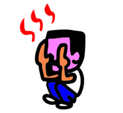 Beard and glasses (your face series) sticker #13372249