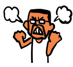 Beard and glasses (your face series) sticker #13372252