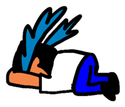 Beard and glasses (your face series) sticker #13372261