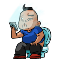 Fat Guy (Eng Version) sticker #13372735