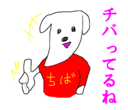 CHIBA guide sticker #13373198