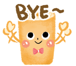 Love & Peace Baumkuchen Angel sticker #13374072