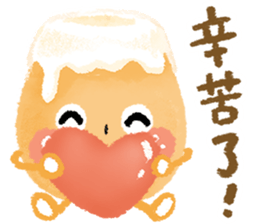 Love & Peace Baumkuchen Angel sticker #13374083