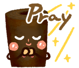 Love & Peace Baumkuchen Angel sticker #13374085