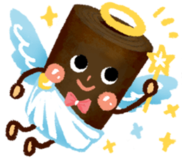 Love & Peace Baumkuchen Angel sticker #13374088