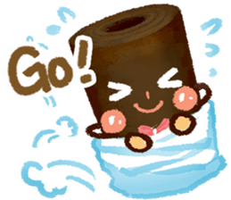 Love & Peace Baumkuchen Angel sticker #13374100