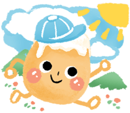 Love & Peace Baumkuchen Angel sticker #13374101