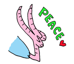 Q & P the budgies sticker #13374112