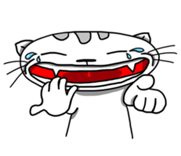 Komenk the Ugly Kitten sticker #13374597