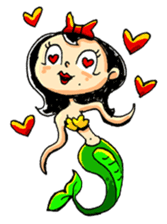 Mermaid & Centaur Fantasy Cool Stickers sticker #13375688