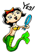 Mermaid & Centaur Fantasy Cool Stickers sticker #13375699