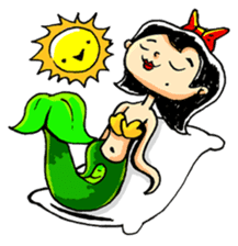 Mermaid & Centaur Fantasy Cool Stickers sticker #13375720