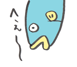 Surreal and Funny fish2 sticker #13375930