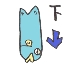 Surreal and Funny fish2 sticker #13375937