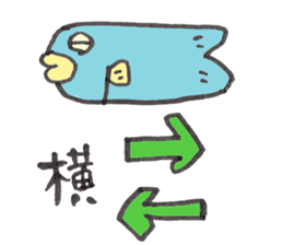 Surreal and Funny fish2 sticker #13375938