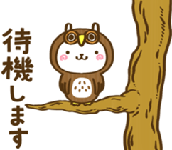 Rabbit, wear a costume.2 sticker #13376878