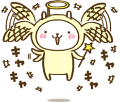 Rabbit, wear a costume.2 sticker #13376888