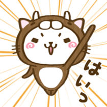 Rabbit, wear a costume.2 sticker #13376890