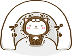 Rabbit, wear a costume.2 sticker #13376892