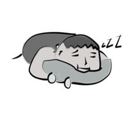 Fat guy a live sticker #13377403