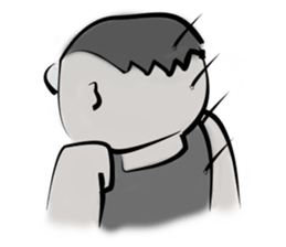 Fat guy a live sticker #13377407