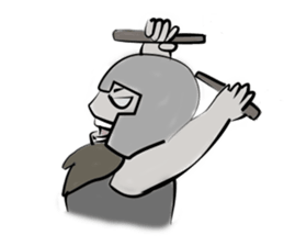 Fat guy a live sticker #13377419