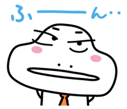 Dinosaur on the edge of a cliff(2) sticker #13377546