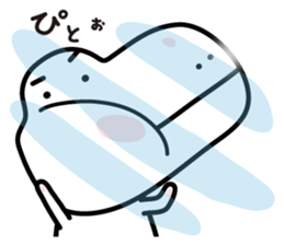 Dinosaur on the edge of a cliff(2) sticker #13377560