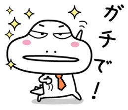 Dinosaur on the edge of a cliff(2) sticker #13377571