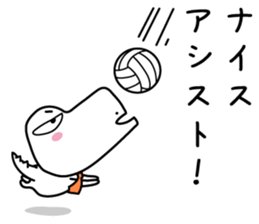 Dinosaur on the edge of a cliff(2) sticker #13377578