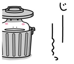 Dinosaur on the edge of a cliff(2) sticker #13377579