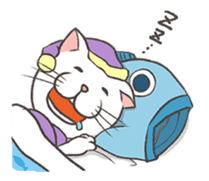 Nyakashi & Peronobu sticker #13377597