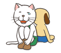 Nyakashi & Peronobu sticker #13377629