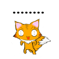 Young fox Yoko sticker #13378440