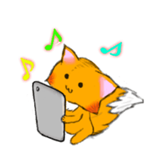 Young fox Yoko sticker #13378447