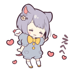 LOVELY TINY MOUSE 2 sticker #13378479