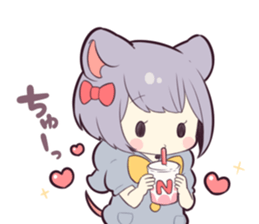 LOVELY TINY MOUSE 2 sticker #13378491