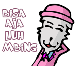 Kambing Ngupi sticker #13379524