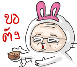 old play boy funny sticker #13379614