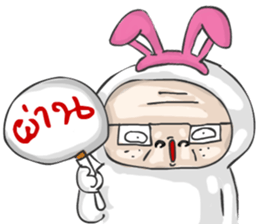 old play boy funny sticker #13379620