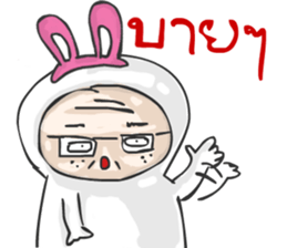 old play boy funny sticker #13379636