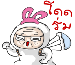 old play boy funny sticker #13379645